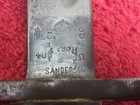 British Wwi Model P-07 Bayonet W leather Scabbard  