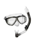 Unisex-adult Swim Snorkel Dive Mask Anti-fog With Nose One Size Ms Grey Sioc