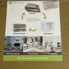 Way Basics White 12 8x 13 4  Eco Modular Stackable Storage Cube Modern Cubby Nib
