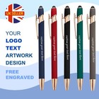 Personalised Pen 1-300 Stylus Pen Promotional Gift Bulk Pens Custom Rose Gold
