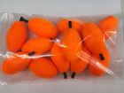 12 Comal 2 5 Inch Oval Fishing Floats Football Floats Comal Peg Floats