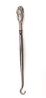 Sterling Silver Handled Button Hook With Art Nouveau Handle Hm Birmingham 1912