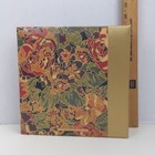 Cr Gibson Gilded Floral 3-ring Pocket Photo Album 4x6 Vintage Holds 40 Photos