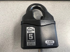 Abus 37rk 80 Granit Plus High Security Padlock 80mm Black Hardened Shackle 2 Ke   