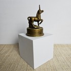 Brass Unicorn Figurine Small Magical Fantasy Mythical Decor Vintage Style