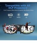 144hz Rechargeable 3d Active Shutter Glasses For All Dlp-link 3d Projectors Benq