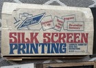 Vintage Silk Screening Printing Kit Complete Hobby Kit Ald Silk Screening