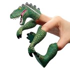 Dinosaur Finger Puppet Set Novelty Animal Show Props Kids Weird Gift Toy
