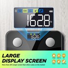 Smart Digital Bathroom Body Weight Fat Percentage Scale Sync App Fsa Eligible