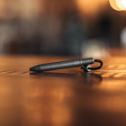 Big Idea Design Mini Pen Black Titanium Construction Twist Open close 3 38 