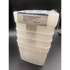Vintage Hefty Quart Freezer Containers 4 Pack With Lids     sold As It Is   
