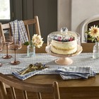 Scalloped Stoneware Covered Dessert Stand Blush - Hearth   Hand With Magnolia
