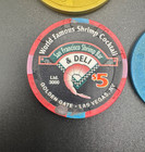 Vtg Obsolete Golden Gate Las Vegas  1  5  25 Casino Chip- Free Shipping