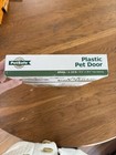 Petsafe Plastic Soft Flap Pet Door For Small Dogs   Cats 1-15 Lbs   Open Box