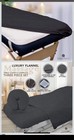London Linens 3 Piece Set Massage Table Sheets Set - 100  Natural Cotton