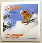 2022-2023 Season Palisades Tahoe  squaw Valley  Alpine Skiing Trails Map - New