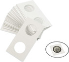 100pcs 2x2 Cardboard Coin Flips Holders Sleeves All Coins Collection Supplies