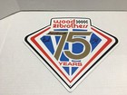 Wood Brothers 75 Years Diamond Metal Sign Autographed By Wood Brothers
