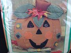 Dandee Craft Kit Homespun Creations Stuffed Pumpkin Harvest Halloween Diy