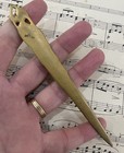 Antique French Bronze Art Nouveau Letter Opener Horse Chestnut Signed C1880