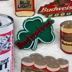 Vtg Budweiser Bud Light Beer Advertising Lapel Pin Lot - Can  Bottle  Bowtie