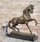 Bronze Sculpture Statue Of Horse Signed By Milo Stunning Equestrian Artwork Sale