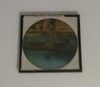 Colour Glass Magic Lantern Slide Salmon Fishing Fleet Chepstow C1900 Old Photo