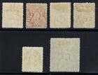 Uganda  1898-1902  Scott  69-72  74-75  Mint   70 And 74 Are N h   Others Hinged