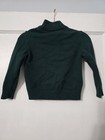 The Children   s Place Toddler Boy Train Fairisle Mock Neck Train Sweater Green 2t