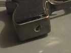 Gun-shaped Metal Pistol Style Lighter Marked    glock 18    Black Grip