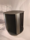 Laserline 80-100 Cd Storage Spinning Carousel Rack Tower Rotating Black Round
