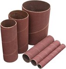 Powertec4 5  Length X 6 Different Diameter Sanding Sleeves  80 Grit  11204 