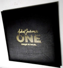 Rare New Michael Jackson One Cirque Du Soleil Black gold Padded Photo Folder F