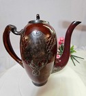 Vtg Art Nouveau Sterling Silver Teapot  Creamer Sugar Set- Read Description  See