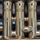 King Silversonic Cornet With Case Very Nice Working Condition
