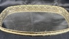 Vtg Ornate Gold Tone Metal Filigree Mirror Vanity Dresser Tray Oblong 14x8 25      
