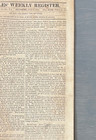 1825 William Mcintosh Executed Creek Indian Agent Marquis Lafayette Niles Regist