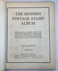 1949 The Modern Postage Stamp Album - Scott - W stamps Canada Netherlands Iraq  