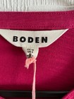 Boden Marina  Embroidered   Shirt Size 12  New