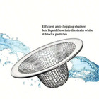 6 Pack Mesh Sink Drain Basket - Strainer hair Catcher For Bathroom Sink laundry