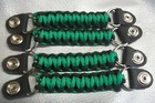 Vest Extenders Black   Green  Para Cord Lightweight But Strong    By Stitch