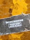 Rare Vintage Winchester Porcelain Sign Old Firearms Ammunition Rifle Gun Diecut