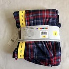 Nautica Women s 2 Piece Fleece Pajama Sleepwear Set  Plaid Stretch Size S  nwt 