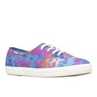 Keds Champion Canvas Tie Dye Lace Up  Womens Blue Sneakers Casual Shoes Wf65877