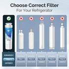 Icepure Rwf0900a Fit For Wrx735sdhz Filter4 Wrf555sdfz09 9006 Water Filter 4pack