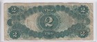 1917  2 Legal Tender Note Bracelet Back Fr 57 A48567027a