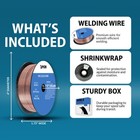  2 X 2-lb Spools  Er70s-6  023   0 6 Mm  Mild Steel Mig Welding Wire