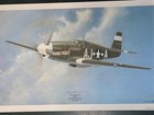Limited Hand Signed J  Ficklen P51b   Sopwith Camel Prints Howard   Ingalls