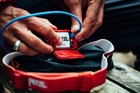 Petzl Actik Headlamp - Powerful 450 Lumen Light With Red Lighting  For Hiking   
