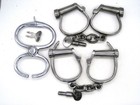 Lot Of Hiatt Darby Handcuffs And Nipper Come-along   Restraints  